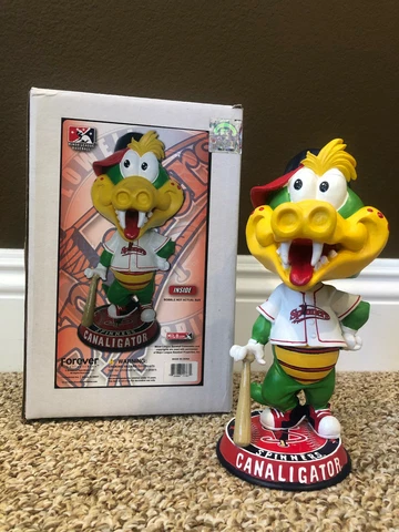 Canaligator 2008 Lowell Spinners STADIUM EXCLUSIVE ~ FOCO Mascot Bobblehead SGA Cover