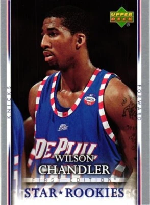 2007-08 UPPER DECK STAR ROOKIES WILSON CHANDLER RC - Image 1 of 2