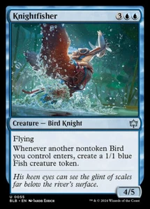 x4 casi nuevo (juego) Knightfisher, Magic The Gathering, Bloomburrow, Magic the Gathering, 55 - Imagen 1 de 1
