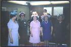 35Mm Slide Women Wear Big Hats Kodachrome Fashion Interest  1970'S