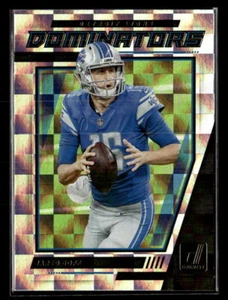2021 Donruss Dominators #D13 Jared Goff - Picture 1 of 2