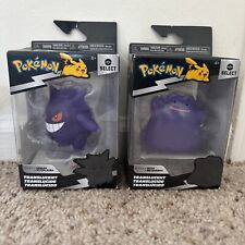 (Pokemon Select Translucent Series 2 Figure Jazwares) Gengar and Ditto Lot