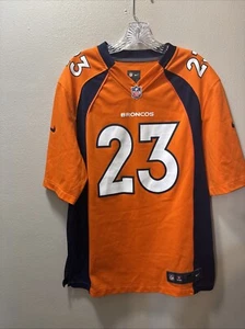 Vtg Nike On Field WILLIS MCGAHEE #23 Denver Broncos Jersey Mens Sz Med - Picture 1 of 13