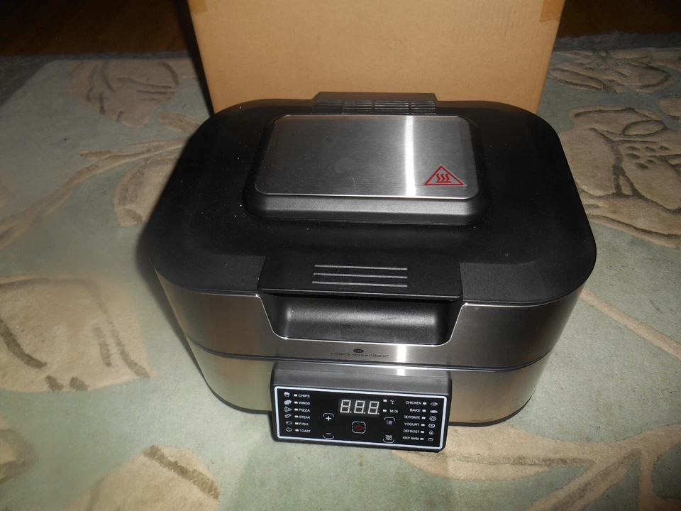 Cook's Essentials Grill & Airfryer 5,5L - Originalverpackt mit Anleitung - Bild 1 von 4