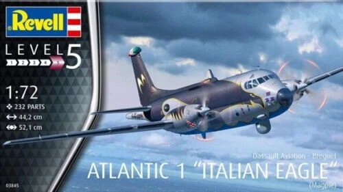 Revell-revell-03845 Breguet Atlantic 1" Italian Eagle modelo Escala 172 Kit P...