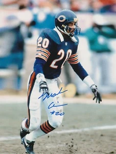 MARK CARRIER  CHICAGO BEARS  ACTION SIGNED 8x10 - Picture 1 of 1