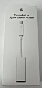 New Sealed Apple Thunderbolt to Gigabit Ethernet Adapter A1433 MD463LL/A - Picture 1 of 3