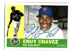 2022 Topps Archives Endy Chavez Fan Favorites Auto Autograph #60FF-EC N Y Mets - Picture 1 of 2