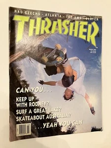 Thrasher Skateboard Magazin März 89 Slayer Atlanta - Bild 1 von 5