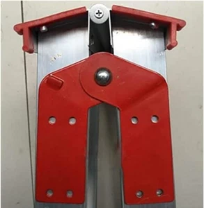 Aluminum Step Ladder Hinge Replacement Kit, Herringbone Tie Rod S-red 2 Pieces - Zdjęcie 1 z 5