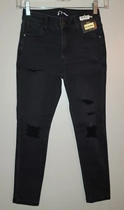 New Girls Art Class High Rise Black Skinny Jeans Size 10 - Picture 1 of 3