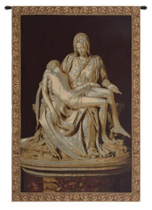Pity by Michelangelo Religious Italian Tapestry Wall Art Hanging Home Decor New - Picture 1 of 5