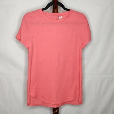 Avia Mujer S(4-6) Activewear Camiseta Naranja Brezo Cuello Redondo Manga Corta Foto 1 de 4