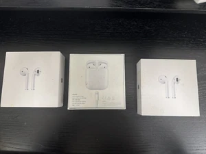 Lot of 3 AirPods MMEF2AM/A Empty Box only with Original charging cable - Picture 1 of 6