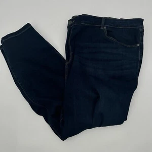 NWT Torrid Midfit Super Skinny Blue Denim Plus Size Jeans Pants Size 30R - Picture 1 of 6