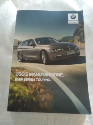 BMW Serie 3 Touring LIBRETTO USO MANUTENZIONE Originale 2018 PERFETTO - Immagine 1 di 3