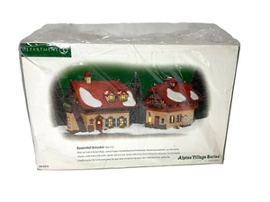 Dept 56 Alpendorf Serie Bauernhof Drescher 56-56229 2er Set Neu n OrigPkg - Bild 1 von 16