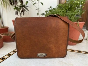 Men's Handmade Leather Vintage Laptop Messenger Handmade Briefcase Bag Satchel - Picture 1 of 7