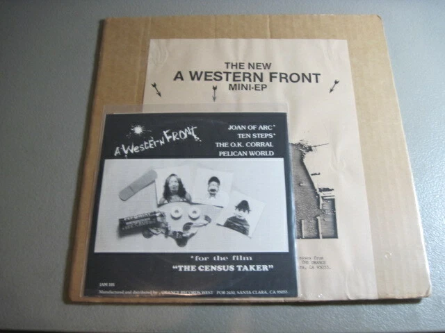 A Western Front- Joan Of Arc- 7" Vinyl EP 1984 Orange Records IAM 101 Promo - Image 1 of 1