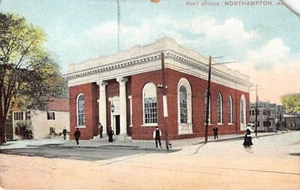 Postal MA: Oficina de Correos, Northampton, Massachusetts UDB 1900 - Imagen 1 de 3