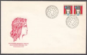 CZECHOSLOVAKIA 1975 SC#1995 FDC, International Women’s Year 1975. - Bild 1 von 1