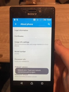 Sony Xperia M2 - D2303 - Smartphone - Virgin Locked C8 - Picture 1 of 3
