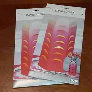 NEW DAVID TUTERA Decorative Pop-Up CENTERPIECE ~ Set of 2 ~ Pink ~ Wedding