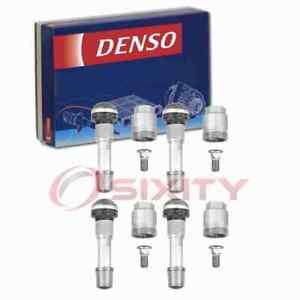 4 pc Denso TPMS Sensor Service Kits for 2010-2015 Aston Martin V8 Vantage ay
