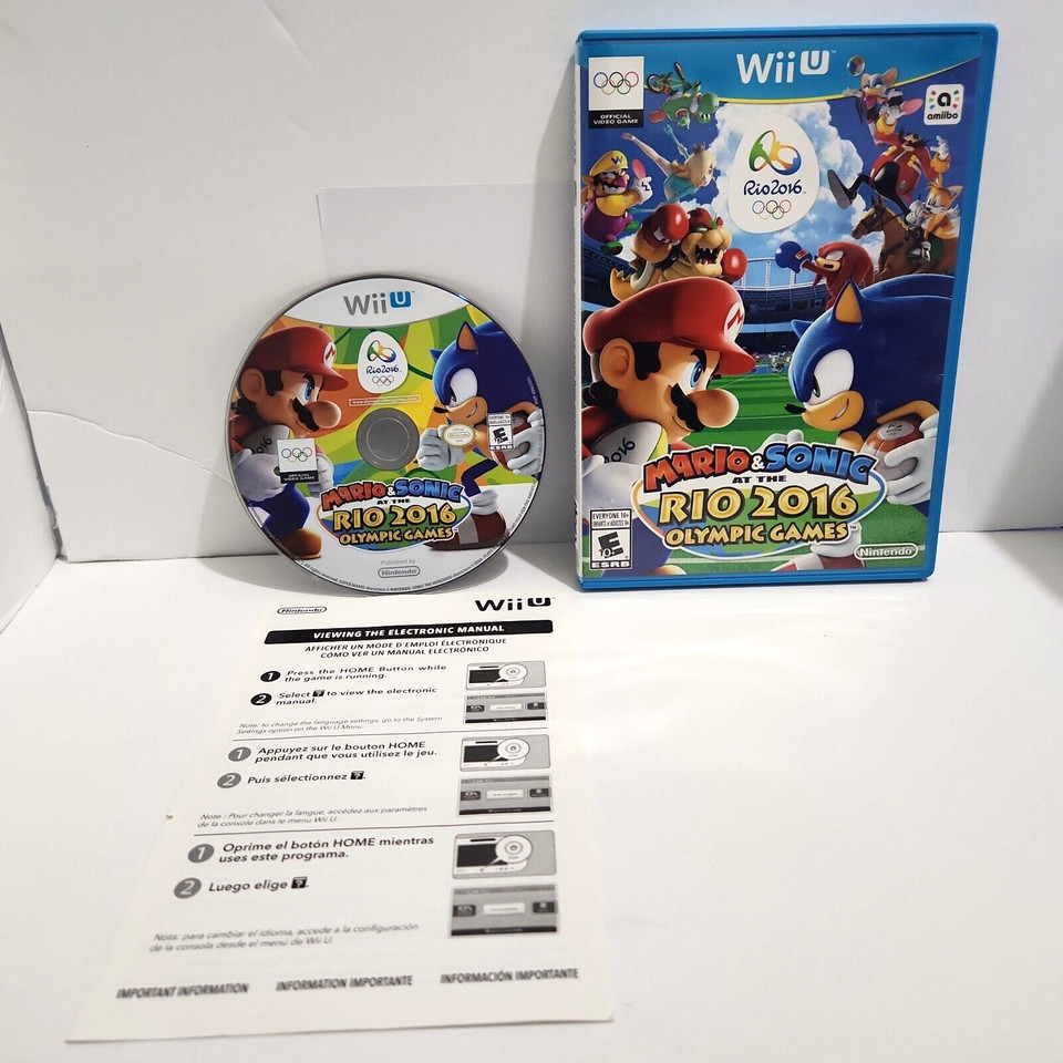 Mario & Sonic At the Rio 2016 Olympic Games WiiU - Ifrit Jogos e