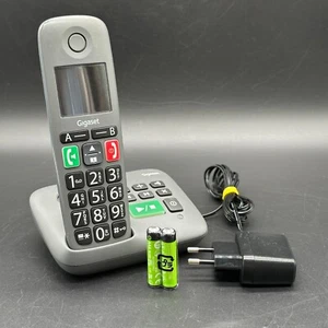 Gigaset Easy H E294 Schnurloses Telefon inkl. Anrufbeantworter und neuen Akkus ✅ - Zdjęcie 1 z 2