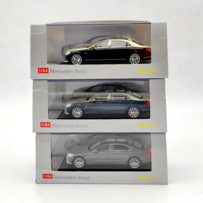Master Mercedes Benz Maybach S560 Diecast Juguetes Coches Modelos Colección Regalos 1/64 Foto 1 de 4