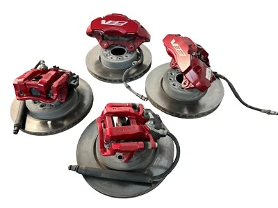 20-23 CADILLAC CT4V PINZA FRENO DELANTERO Y TRASERO BREMBO CON JUEGO DE ROTOR OEM Foto 1 de 4