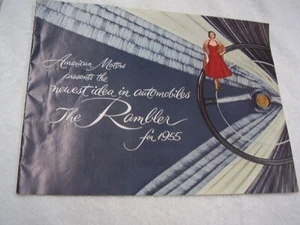 Folleto Rambler 1955 original - Imagen 1 de 6