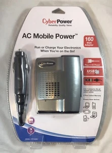 CyberPower ac mobile power 160 watt inverter 12v Dc To Ac Power Auto Air B47 - Picture 1 of 2