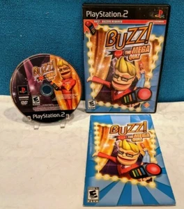 Buzz The Mega Quiz (Sony PlayStation 2, 2007) with Manual - Tested & Working - Picture 1 of 2