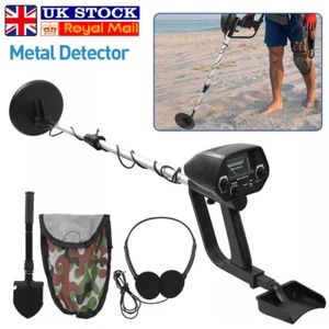 Professional Metal Detector Kit Discriminating Treasure Gold Coins Hunting - Picture 1 of 24
