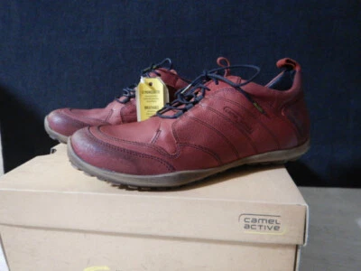 Camel Herren Halbschuh Trail bordo Leder  Gr. 41 - Bild 1 von 3