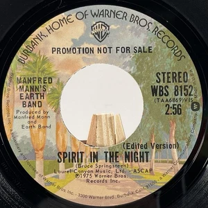MANFRED MANN’S EARTH BAND 45 RPM SPIRIT IN THE NIGHT STEREO MONO PROMO—EX - Imagen 1 de 6