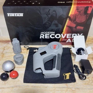 TimTam PowerMassager PRO Full Body Muscle Recovery Percussion Deep Tissue w/Heat - Picture 1 of 24