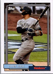 Serie de actualización Topps 2021 - 1992 Topps Redux Aaron Judge #T92-2 - Imagen 1 de 2