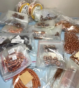 Kupfer Fundstücke & Draht Gemischtes Set Schmuckherstellung/Drahtarbeiten/Verpackungszubehör L@@K - Bild 1 von 24