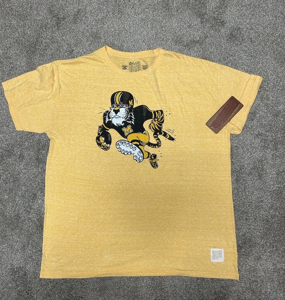 Camisa con logotipo vintage marca retro de los Tigres de Missouri talla XL Foto 1 de 4