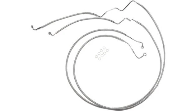 Дизайнерский комплект нижней тормозной магистрали из нержавеющей стали Magnum ABS для Harley Davidson Electra Glide - Изображение 1 из 1