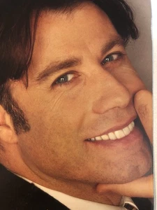 John Travolta Magazine Pinup Picture Vintage Ephemera - Picture 1 of 2