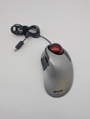 Microsoft Trackball Explorer 1.0 Mouse PS2/USB Compatible X08-70390 Tested Works - Image 1 of 4