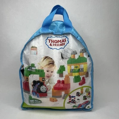 Thomas The Tank Engine & Friends Mega bloks Large Storage Bag Brick Bundle Train - Image 1 of 3