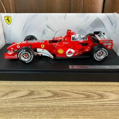 Hot Wheels 1/18 Ferrari F2005 M Schumacher Marlboro Custom Diecast Model - Immagine 1 di 4