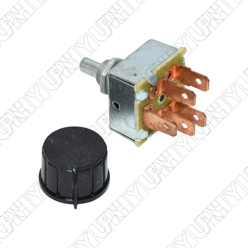 Car A/C Blower Switch 3-Speed 5 Copper Post HVAC System Switch SW1000C For Truck - Image 1 of 4