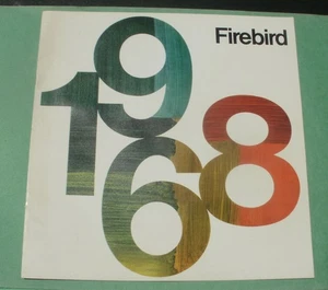 1968 FIREBIRD Car Auto Brochure Pontiac GTO 12 pgs - Picture 1 of 1
