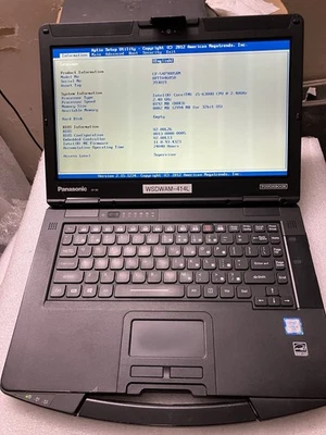 Panasonic Corporation CF-54-2 Pantalla Táctil i5-6300U 2.40 GHz 8GB RAM Sin HD LEER Foto 1 de 4